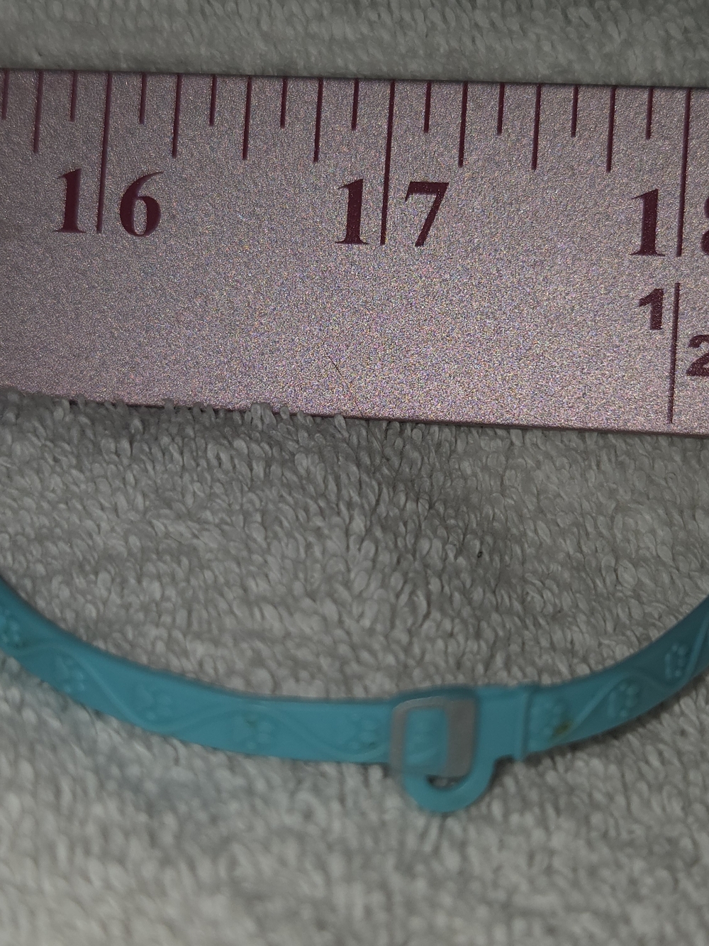 Mattel Monster High turquoise blue doll belt